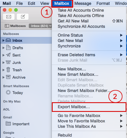 export apple mail to mbox