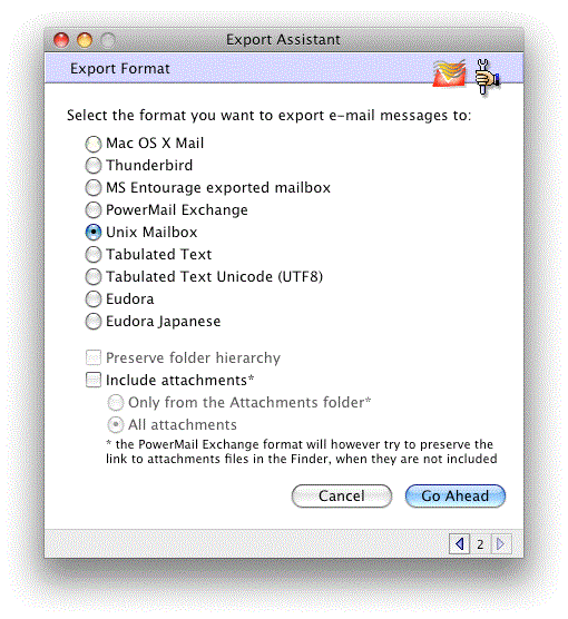 export powermail data