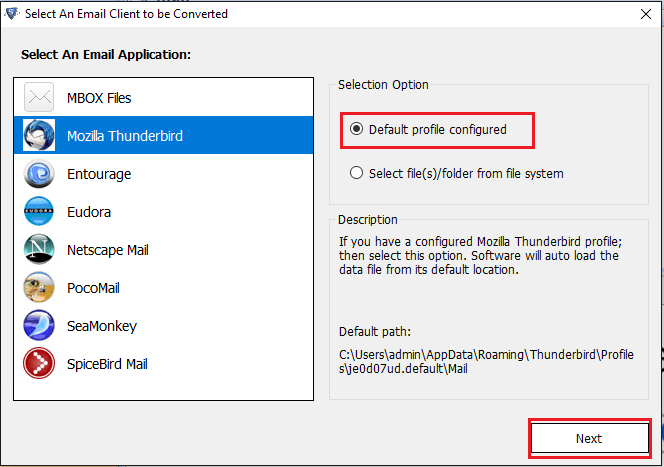 where is the thunderbird mail file located where is the thunderbird mail file located