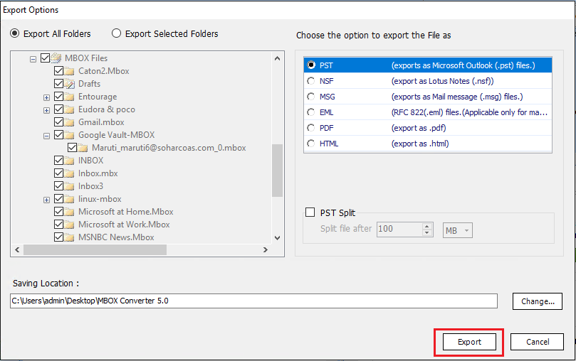export entourage mail to outlook